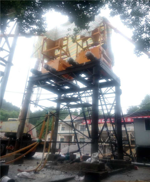 湖南雙JS1000裝機現場